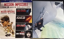 Mission: Impossible: the 5 Movie Collection Blu-ray W/Slipcover-used-Free Shpg