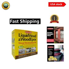 Professional-Grade Wood Restoration Kit: Waterproof Epoxy for Lasting Strength