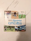 Wii Sports 2006 Nintendo Wii Sports Case Disc and Manual COMPLETE Tested Working