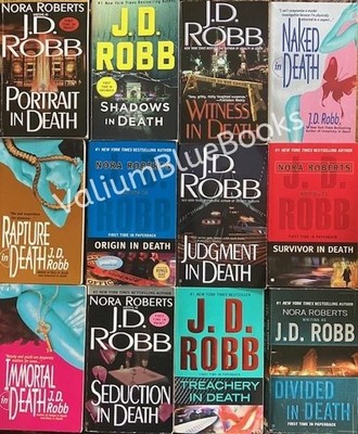 Lot of 22 J.D. Robb : In Death Series : Paperback Books by Nora Roberts