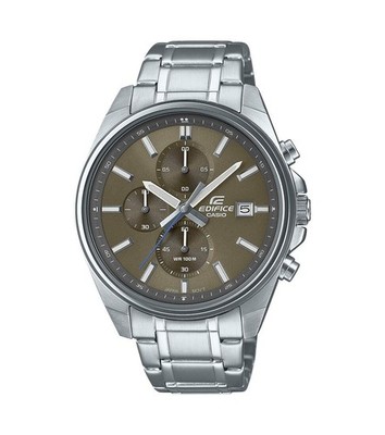 Casio Edifice Herrenuhr Chronograph Quarz mit Edelstahlarmband EFV-610D-5CVUEF