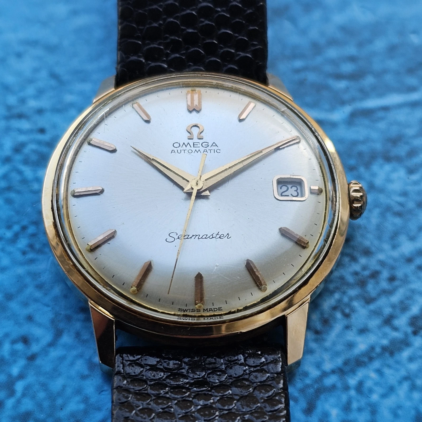 Omega — Vintage Omega Seamaster Automatic Men's Wristwatch Ref 166.001 Cal 562