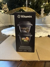 Vitamix Ascent Series Blending Bowls 8 oz Set of 2 with Lids
