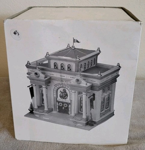 Vintage • Dept 56 • Heritage Museum Of Art • #5883-1 • Natale in città • Ecc! - Foto 10 di 12