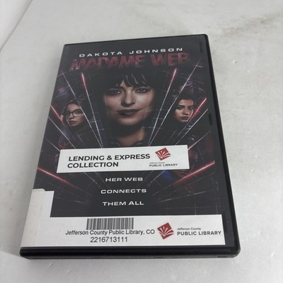 Madame Web (DVD, 2024) Good Ex Library