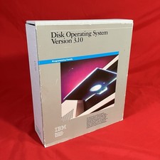 IBM Disk Operating System / DOS Version 3.10 w/ 2x 5.25" Computer Software Disks