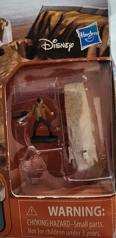 MicroMachines Star Wars El Despertar de la Fuerza Stormtrooper Head First Order y Poe Foto 3 de 4