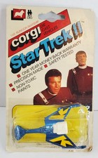 Corgi Die Cast Star Trek II Klingon Warship - 1982