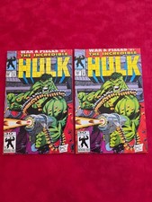 The Incredible Hulk #390 (Marvel Comics February 1992) - LOT of 2
