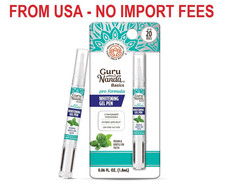 GuruNanda Teeth Whitening Pen, 0.06 fl oz -20 Uses, Vegan Gentle on Teeth Pro