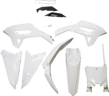 Cycra Five-Piece Replica kit - White/Black Motorcycle Dirt Bike 1CYC-9432-237