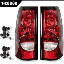 Pair Tail Lights Brake Lamps For 2003-2006 Chevy Silverado 1500 2500 3500 Lhrh Pair Tail Lights Brake Lamps For 2003-2006 Chevy Silverado 1500 2500 3500 Lhrh