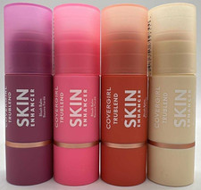 4PC Covergirl Trublend Skin Enhancer Blush Balm  Highlighter Balm Set  NEW