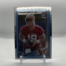 Panini Donruss Optic Rated Rookie Graham Mertz Texans #259 2023