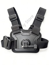 Image of DJI Osmo Action 6/5/4/3/2/1/Nano/360 Chest Strap Mount Creates First Person View