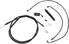 LA Choppers Midnight Cable & Brake Line Kit LA-8152KT-13M Made in USA