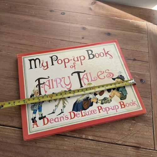 My Pop-Up Book of Fairy Tales A Dean's Deluxe Pop Out 1983 Printed Great Britain - Foto 20 di 24