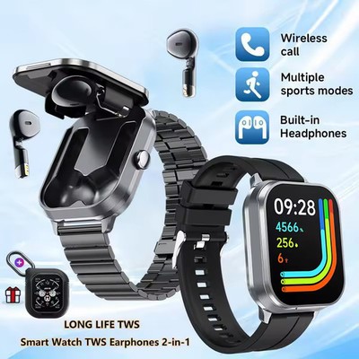 in Smart Watch With Earbuds For Men/Women Wireless Headset