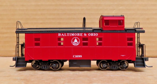 Caboose de acero MTH 85-77001, Baltimore y Ohio B&O #C1698, escala HO | Zustand: Used