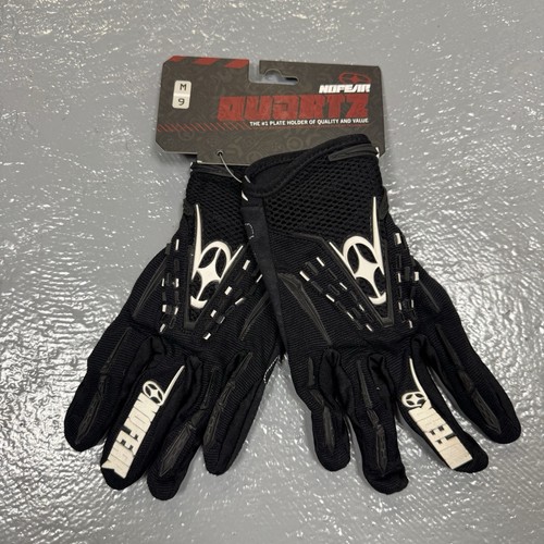 No Fear Quartz Motorcycle Motocross Riding Gloves Black/White Size M/9 NEW - Picture 6 of 7