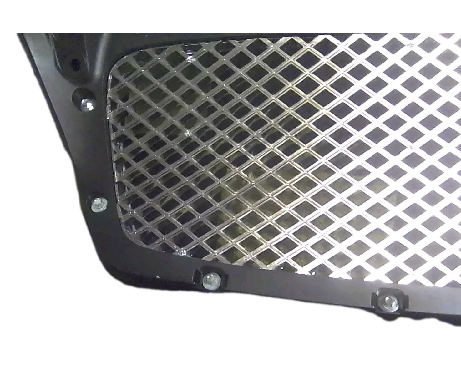 09-12 Flying Spur GT Grey Painted Grille Chrome Honeycomb Surround assembly 