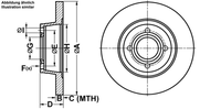 ATE Bremsscheiben Ø280MM + BremsbelÄGe Vorne FÜR Audi 80 B4 VAG