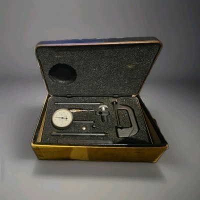 Vintage Central Tool Co No 200 201 Universal Dial Test Indicator Set w/ Case