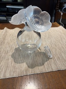 ラリック ❀アネモネの花❀ クリスタル 「Lalique France」刻印