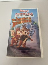 Disney Chip N Dale Rescue Rangers Pound Of The Baskervilles VHS Video Tape