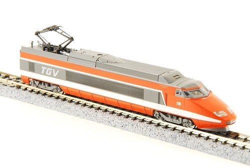 KATO scala N TGV 10-198 Autovettura (1 auto) M2 (14702) N Gauge made in JAPAN - Foto 1 di 9