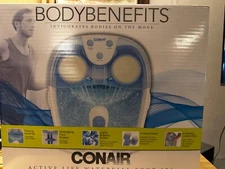 Conair Body Benefits Active Life Waterfall Foot Spa - Vibration, Bubbles & Heat