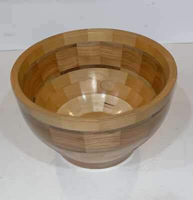 Segmented Turned Bowl