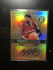 2012 Panini Gold Standard Mo Williams Signs of Gold Auto /25 Clippers Card PWE