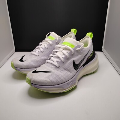Nike Zoom Invincible Run Flynit 3 Sneaker Size 8.5 Neon Accents