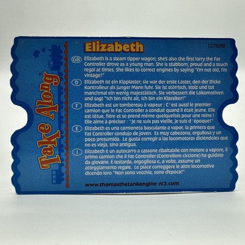 Elizabeth Tipper Wagon Thomas & Friends Diecast Take Along LC76208 With Card - Picture 10 of 10