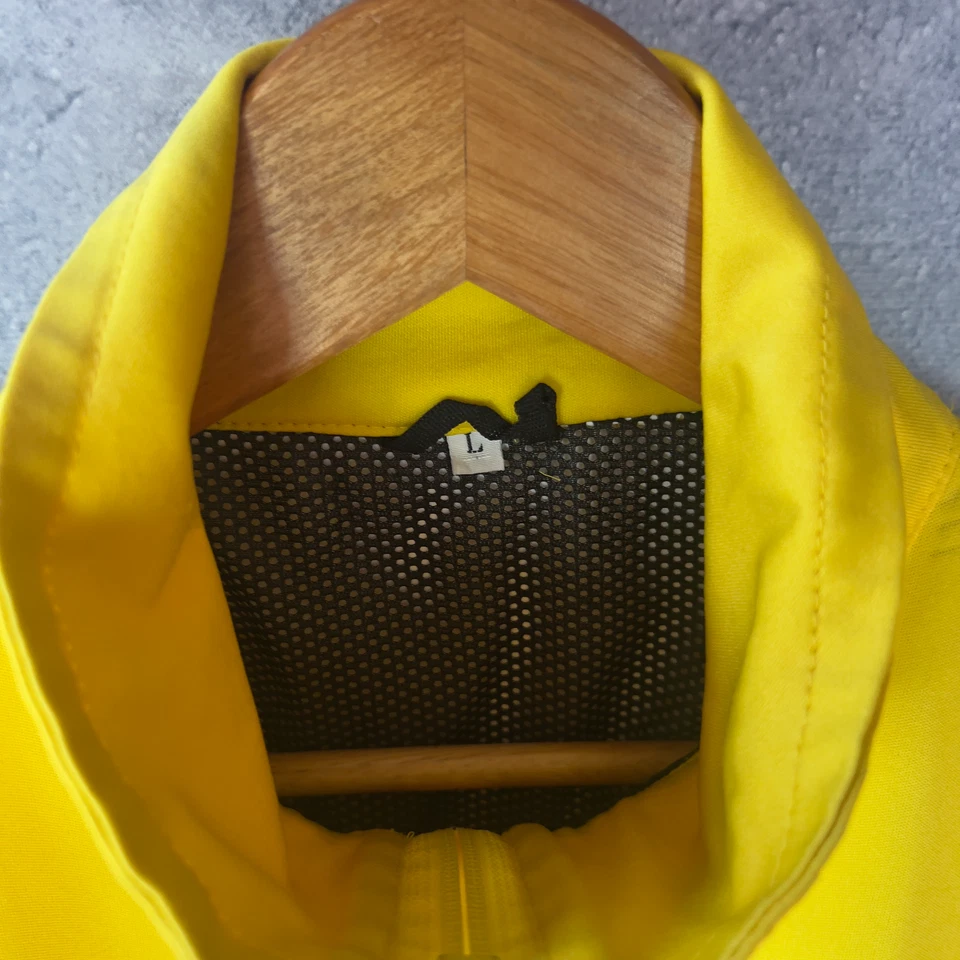 GORE Bike Wear Windstopper Vest Yellow Cycling Gilet L Windproof - Image 4 of 4