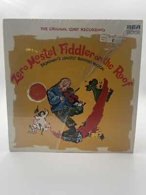#ad FIDDLER ON THE ROOF LP VG VINYL SHRINK RCA VICTOR ORGINAL CAST RECORDING $21.60