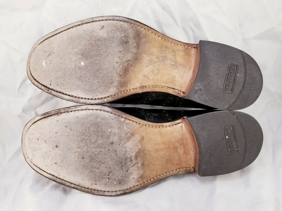 CHURCH'S BURWOOD CUSTOM GRADE MADE IN ENGLAND WINGTIP MEN