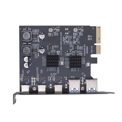 Fast Speed PCIExpress X4 to USB3.0 Expansion Card for Desktop PC with 5 Ports - Afbeelding 2 van 10