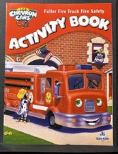 Fuller Fire Truck - Fire Safety Guide - Chevron Cars Activity Book - 2008