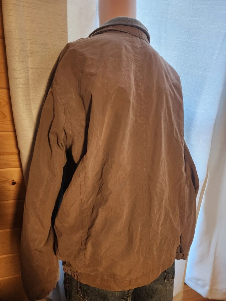Chaqueta grande para hombre Croft and Barrow bronceada Foto 2 de 4