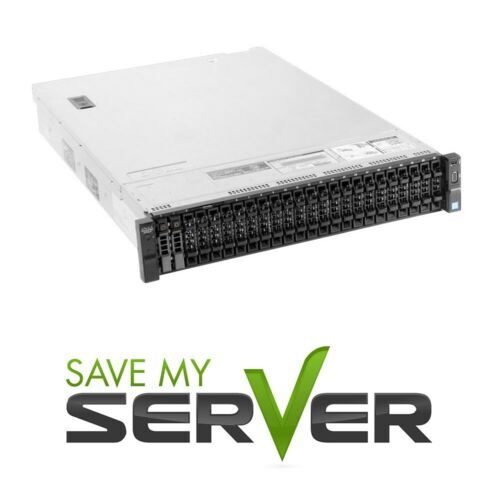 DELL R730XD Server 2x E5-2640v4 2.4GHz =20 Cores 32GB H730 2x 1.2