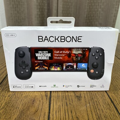 BACKBONE One Mobile Gaming Controller Android/iPhone Series USB-C Gen1 - G7
