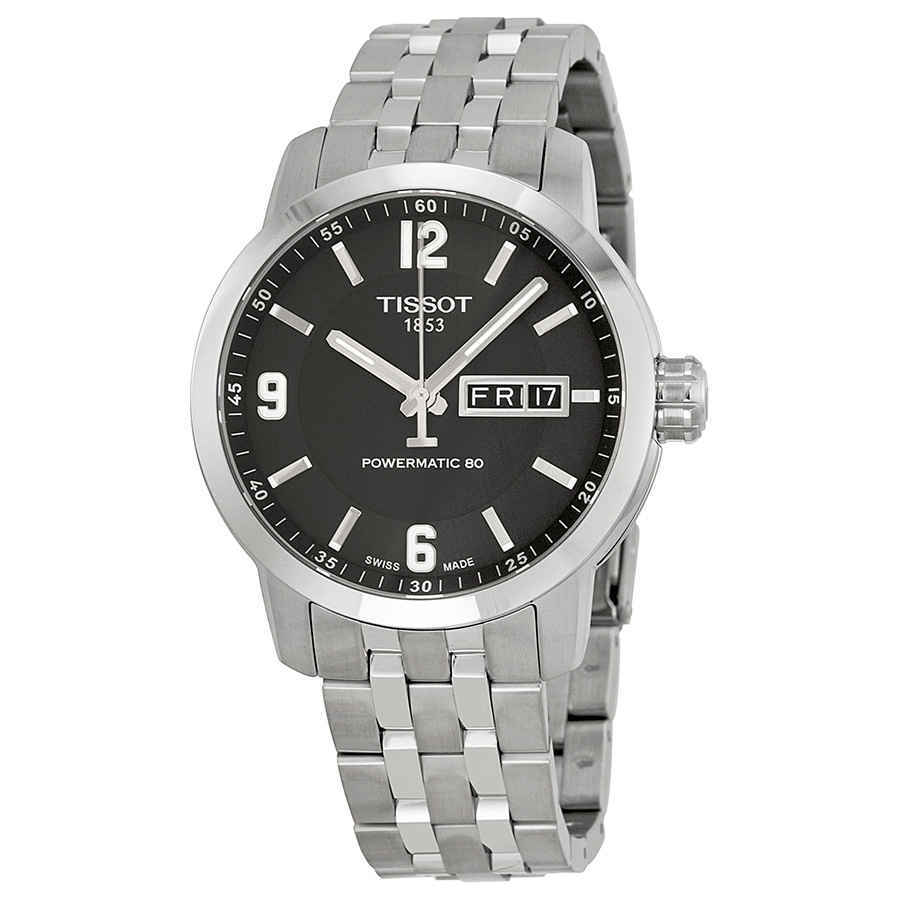 Мужские черные часы Tissot T-Sport - T055.430.11.057.00