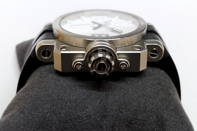 OAKLEY GEARBOX MEN'S WATCH WHITE DIAL 10-064 | eBay