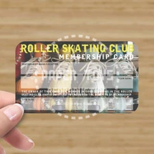 ROLLER SKATING CLUB MEMBERSHIP CARD - VERSION #2