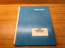 Tektronix 070-1230-00 Instruction Manual 5A22N