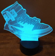 Zapatilla deportiva Nike Air luz nocturna LED que cambia de color