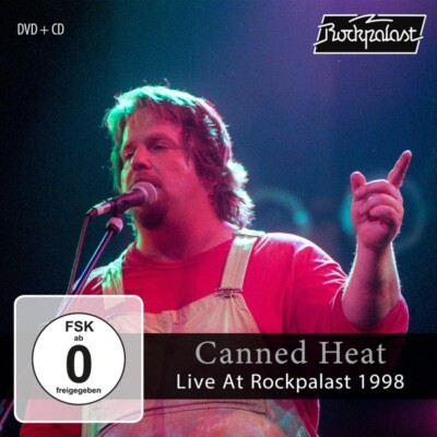 CANNED HEAT - LIVE AT ROCKPALAST 1998   CD+DVD NEU