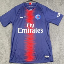 PSG Paris Saint-Germain 2018 Nike Shirt Jersey Small Football Soccer 894432-11